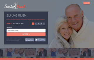 Norwegian Senior Next Homepage Image